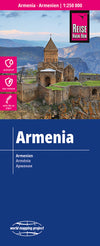 Wegenkaart Armenia-Armenien 1:250.000 5.A 2025