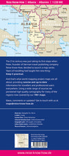 Wegenkaart LK Albania 1:220.000