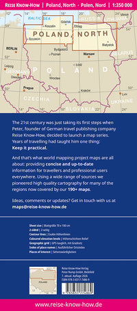 Landkaart Polen-Noord 1:350.000 7.A 2026