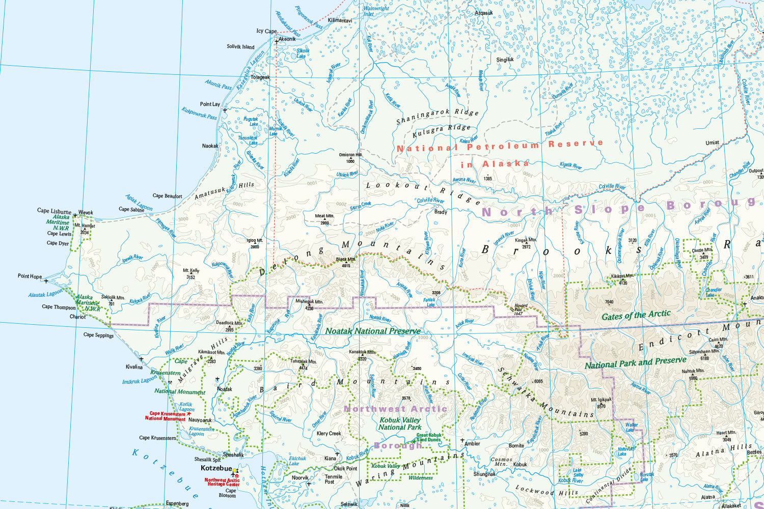 Wegenkaart USA-11 Alaska 1:2 000.000 6.A 2025