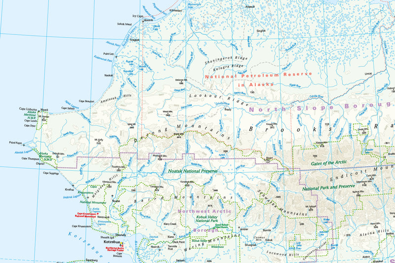 Wegenkaart USA-11 Alaska 1:2 000.000 6.A 2025