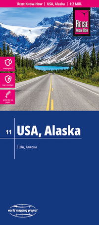 Wegenkaart USA-11 Alaska 1:2 000.000 6.A 2025