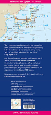 Wegenkaart Japan 1:1.200.000  11.A 2025