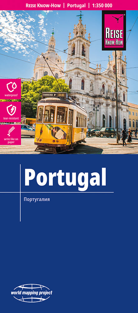 Wegenkaart Portugal 1:350.000  8.A 2025