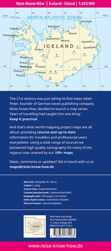 LK-Iceland 1:425.000 17.A 2025