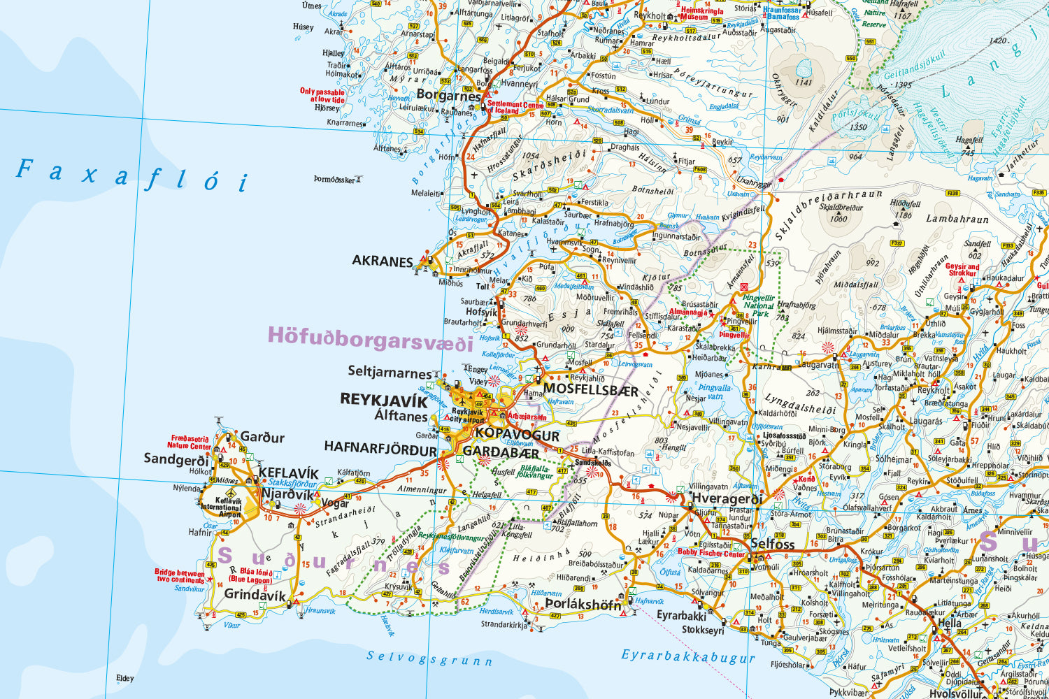 LK-Iceland 1:425.000 17.A 2025