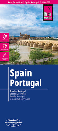 Landkaart Spain | Portugal 1:900.000  5.A 2026