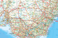 Road map Australia 1:4m 6.A 2018