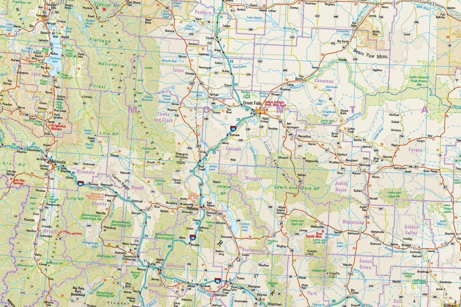 Landkaart USA-2 North 1:1 250.000  4.A 2026