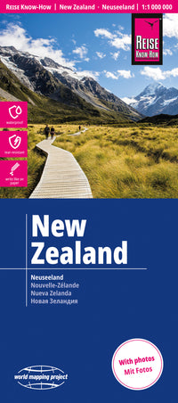 Road map New Zealand/Neuseeland 1:1,000,000 15.A 2019