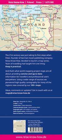 Wegenkaart Poland/Polen 1:850.000 5.A 2026