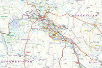 Road map Central Asia | Zentral-Asien 1:1 700,000 8.A 2018