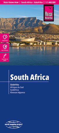Wegenkaart South Africa-Südafrika 1:1.400.000  17.A 2026