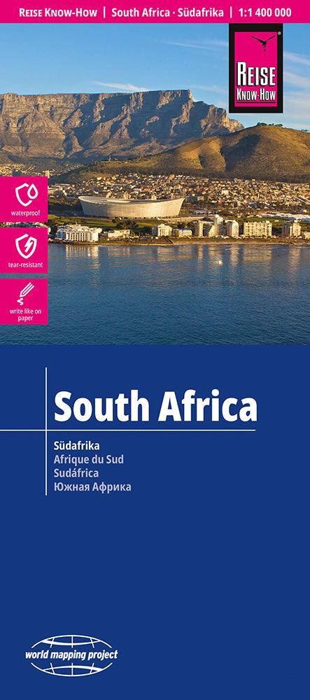 Wegenkaart South Africa-Südafrika 1:1.400.000  17.A 2026