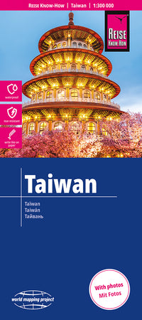 Taiwan map 1:300,000 (2019)