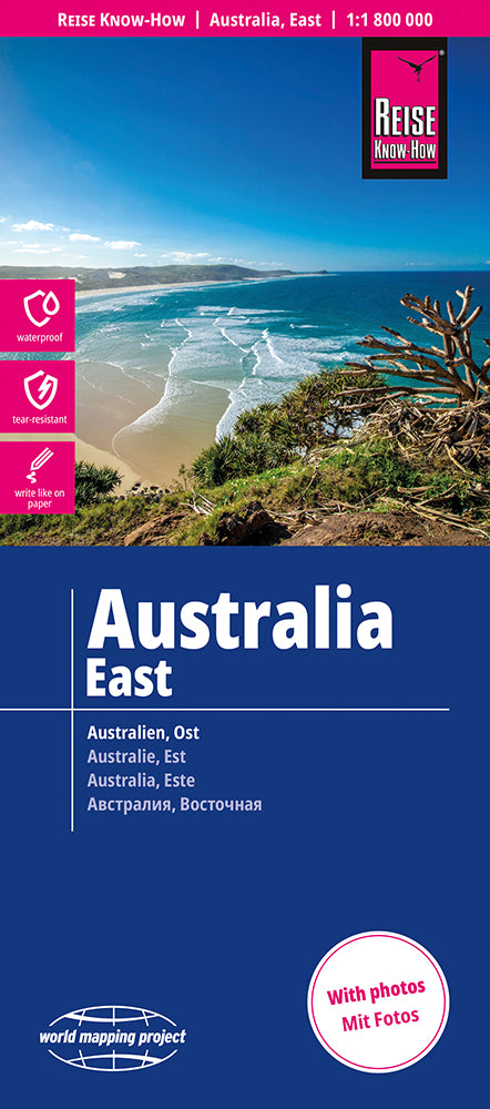 Map Australia-East/Australien-Ost 1:1 800,000 9.A 2019