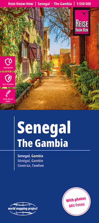Landkaart Senegal & Gambia 1:550.000  7.A 2026