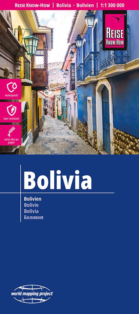 Wegenkaart Bolivia/Bolivien 1:1 300.000 10.A 2026
