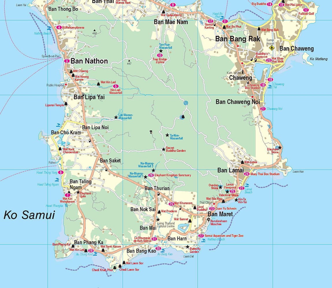 Travel guide Insel|Trip Ko Samui 3.A 2017