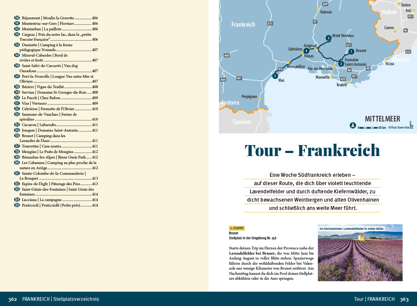 VanSite Stellplatzführer 2026 - Stellplätze in Deutschland und Europa