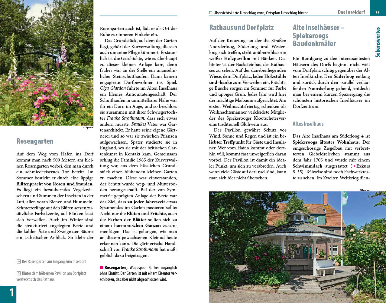 Travel guide Spiekeroog Nordseeinsel 5.A 2017/18