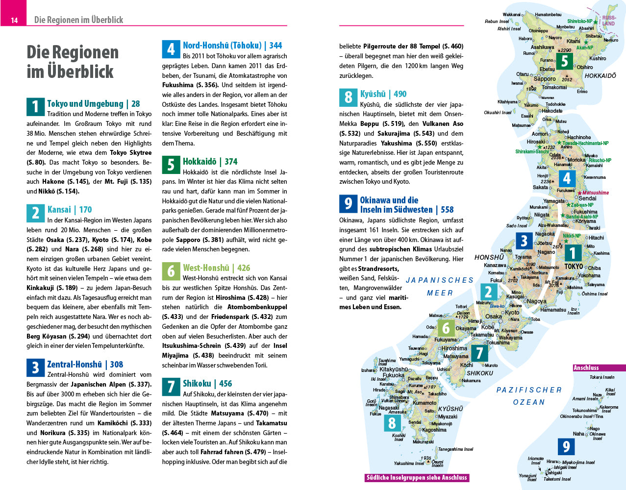 Travel guide Japan 5.A 2016