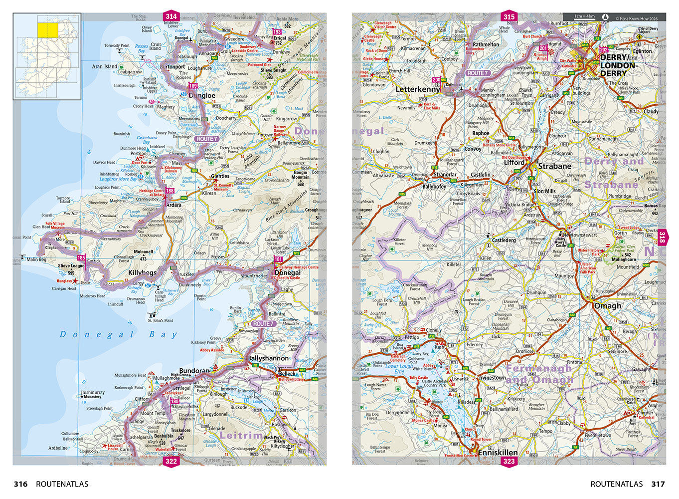Campergids Wohnmobil -Tourguide Irland 3.A 2026