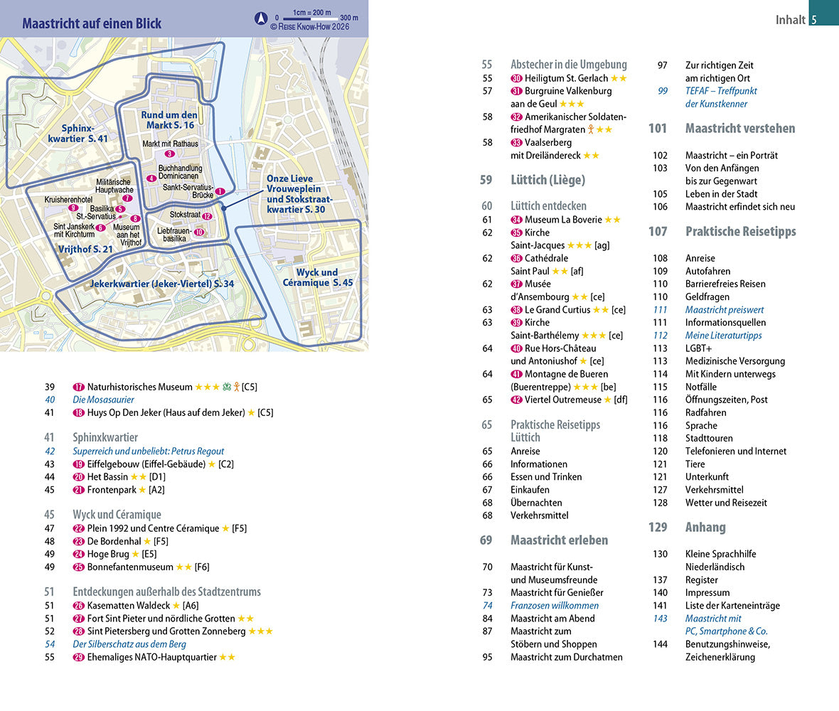 Travel guide Maastricht (1.A 2018)