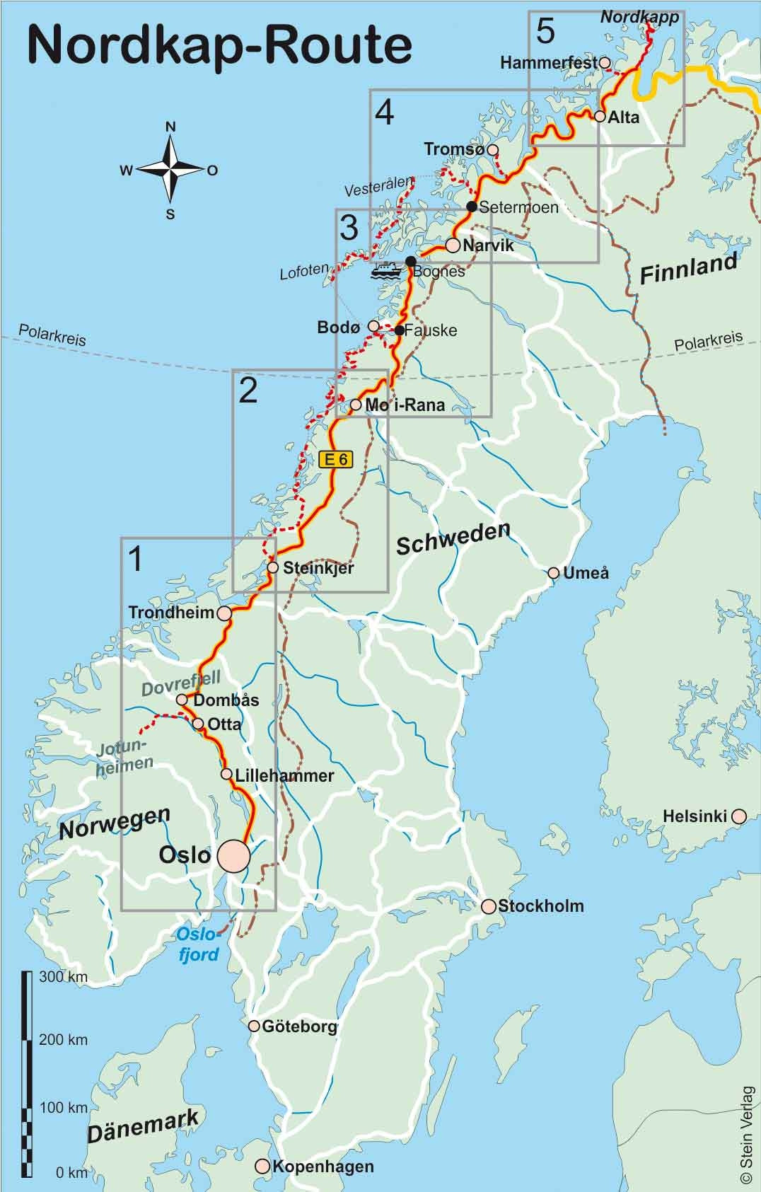 Campergids Norwegen: Nordkap-Route (95) 6.A 2014