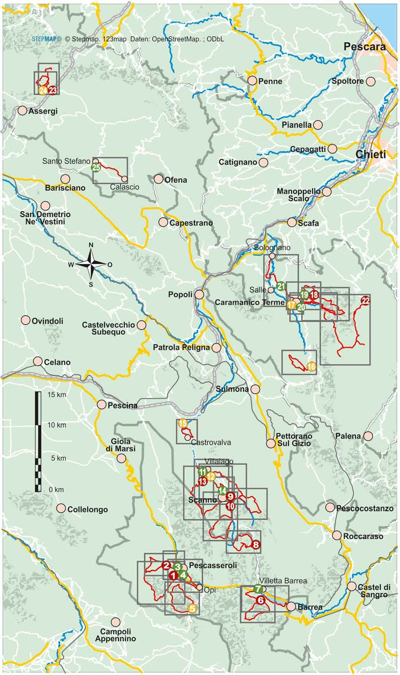 Wandelgids Abruzzen 24 Wanderungen (335)