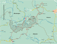 Wandelgids Peaks of the Balkan (349) 1.A 2015