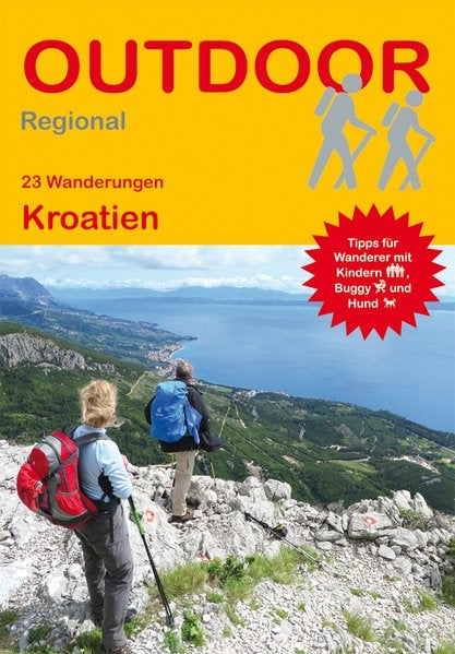 Hiking guide Croatia - 23 Wanderungen (360) 1.A 2016