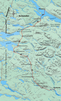 Wandelgids Schweden - Padjelantaleden (261)