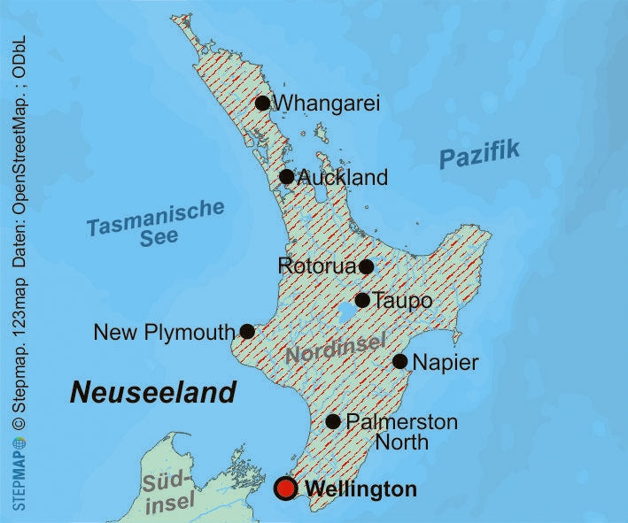 Neuseeland Nordinsel - 23 Tours between Coasts and Volcanoes (407)