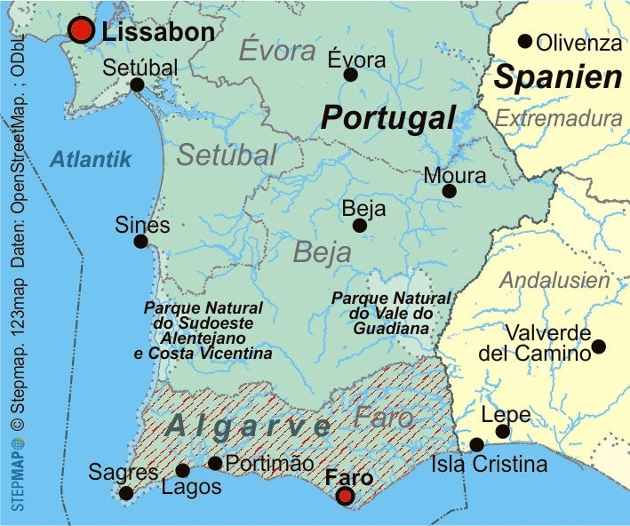 Algarve - 30 Wanderungen between the Mountains and the Atlantic (432)