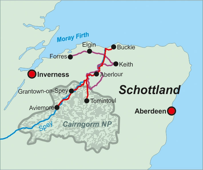 Wandelgids Schotland: Speyside Way-Whisky Trail (43) 5.A 2018