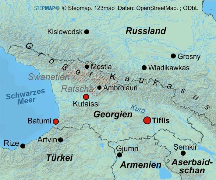 Wandelgids Georgien: 21 Wanderungen in Swanetien (429)