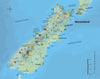 Wandelgids Neuseeland SÃ¼dinsel - 25 Wanderungen zwischen Bergen, Buchten und Regenwald (408)
