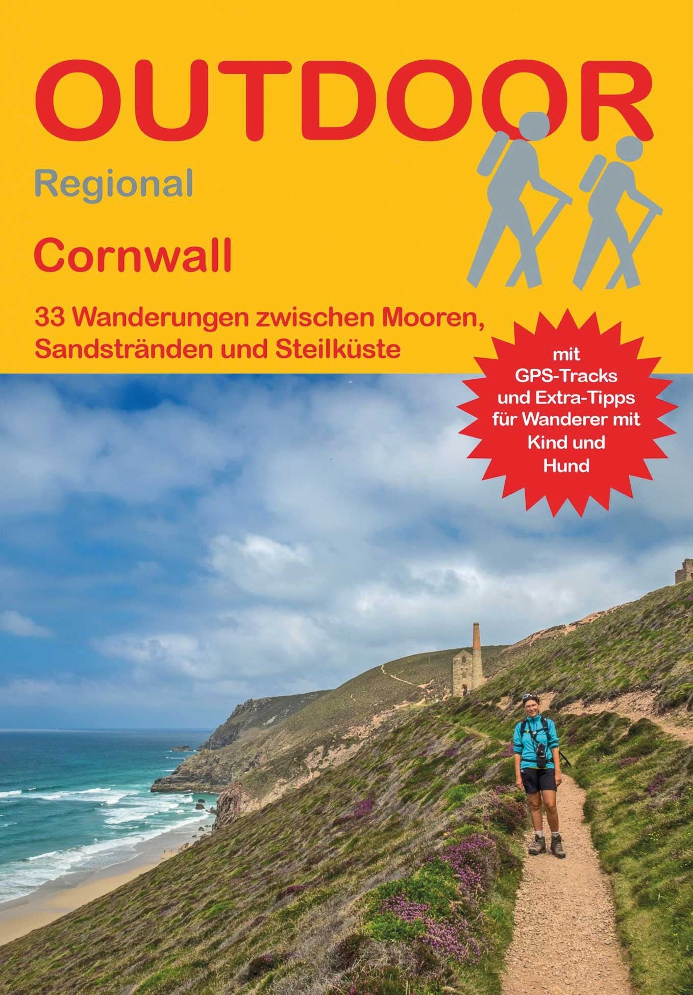 Walking guide England: Cornwall - 33 Wanderungen (366) 2.A 2019