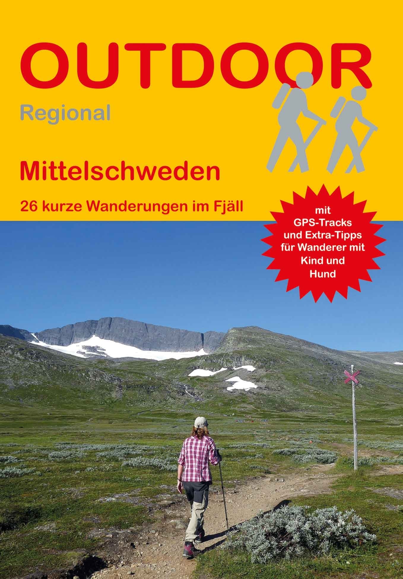Wandelgids Schweden: Mittelschweden (452) 1.A 2020