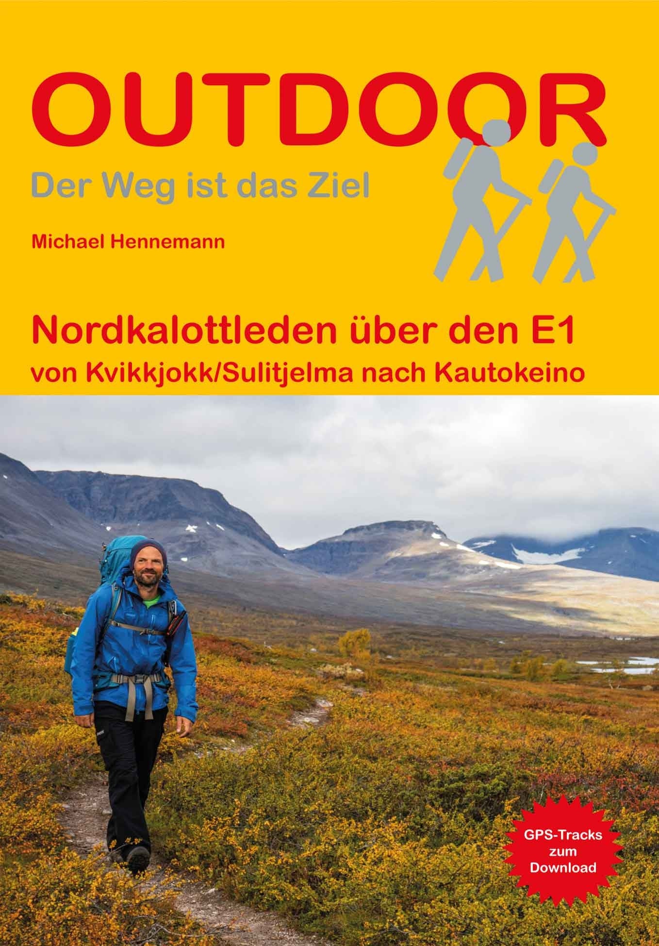 Hiking guide Nordkalottleden over the E1 (172)