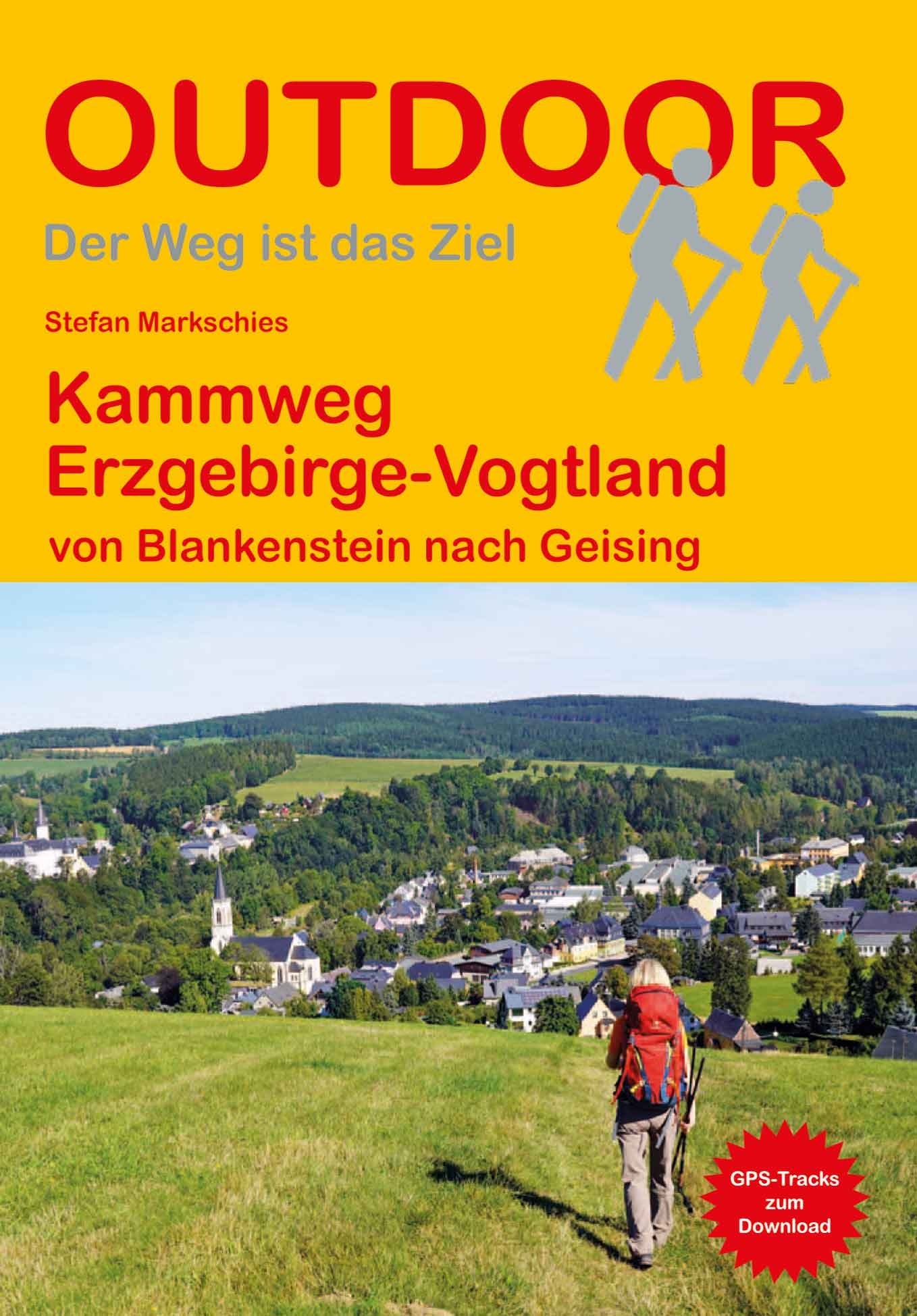 Wandelgids Kammweg  Erzgebirge-Vogtland (468)