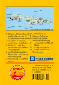 Wandelgids E4 Kreta - Lefka Ori und Lasithi (88) 4.A 2026