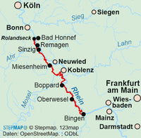Wandelgids Rhein Burgen Weg (510) 1.A 2026 VERSCHIJNT 2e HELFT JULI