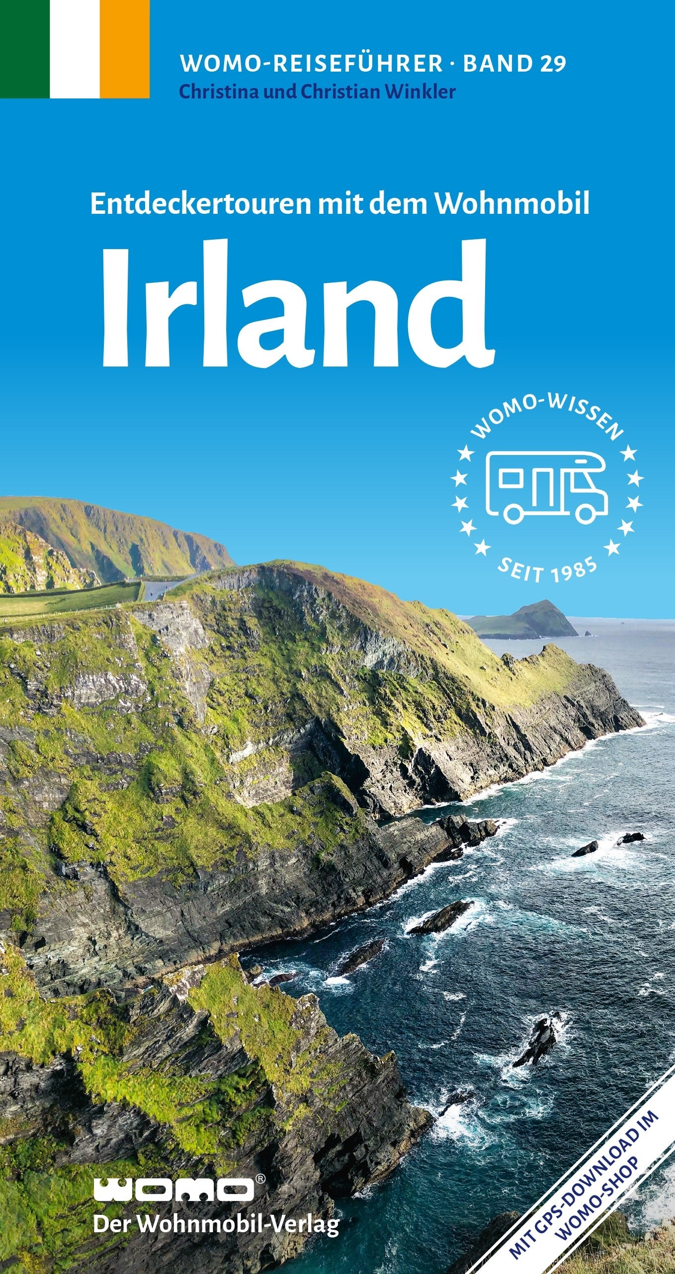 Campergids WoMo 29: Entdeckertouren mit dem Wohnmobil Irland 7.A 2025