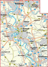 BVA Fietskaart Düsseldorf en omgeving 1:50.000