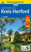 Bicycle map BVA Radwanderkarte Kreis Herford 1:50,000 (2019)