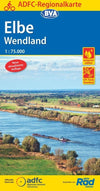 Bicycle map BVA/ADFC Regionalkarte Elbe Wendland 1:75,000 3.A 2019