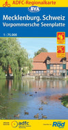 ADFC Regional Card Mecklenburg. Switzerland 1:75,000 (2019)