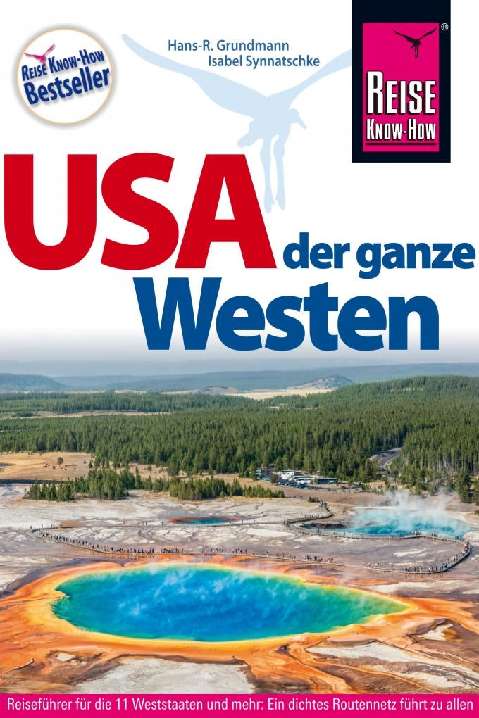 Reisgids RKH USA der ganze Westen 21e editie 2017